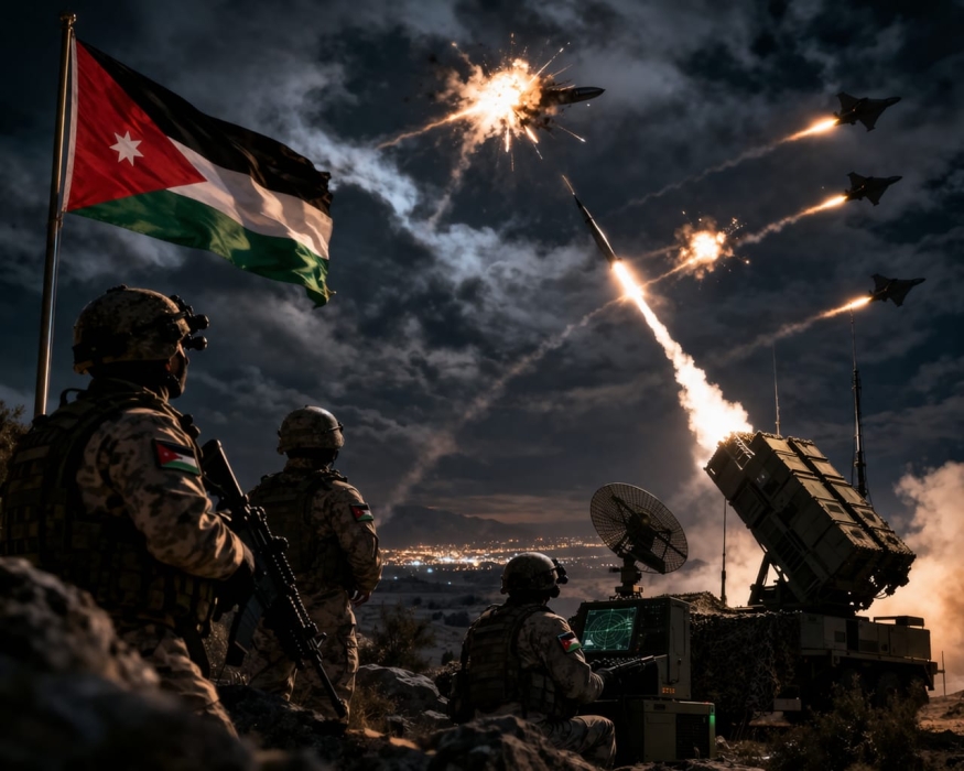 الجيش: اعتراض وإسقاط 20 صاروخا أُطلقت من إيران باتجاه منطقة الأزرق