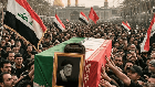 تشييع شعبي حاشد لخامنئي في اليوم الثاني من جنازته.. ابرز الوفود العربية المشاركة