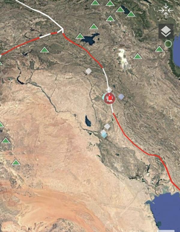الزلازل الأردني يرصد هزة العراق بقوة 4.5 على مقياس ريختر