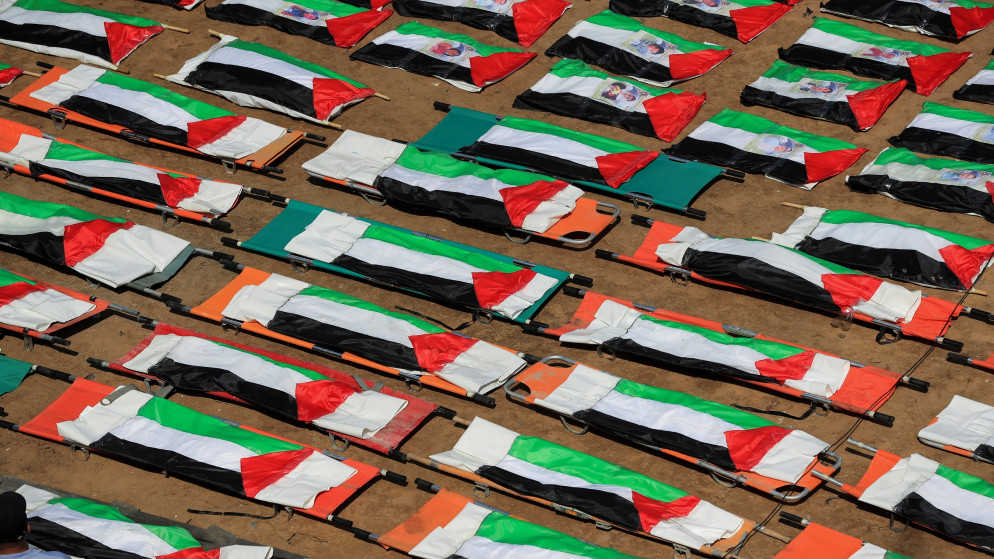 أكبر جنازة في تاريخها.. غزة تودّع شهداء مجزرة الصبرة بعد عامين ونصف و112 شهيدا من عائلة واحدة