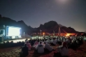 زين ترعى العرض السينمائي الصحراوي لفيلم ظل الصقر في وادي رم